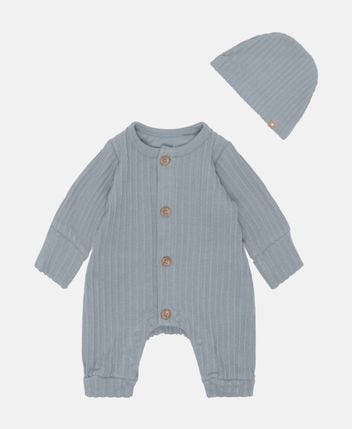 Romper and cap set