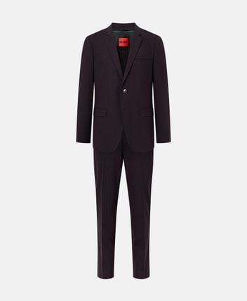 Wool-blend suit
