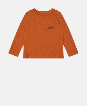 Long-sleeved top