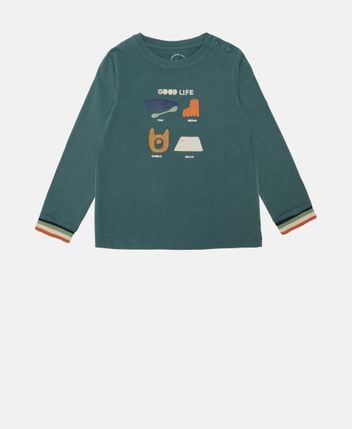 Long-sleeved top