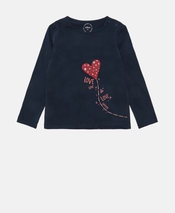 Long-sleeved top