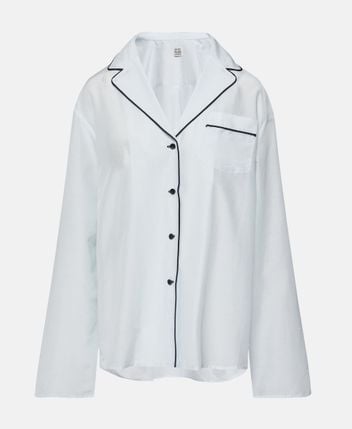 Leisure blouse Cotton Silk PJ Blouse