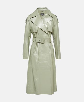 Leather trench coat Carmela
