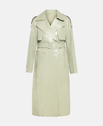 Leather trench coat Carmela