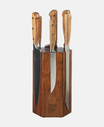 Knife block and knives, 7 pieces JAKOB IMATRA