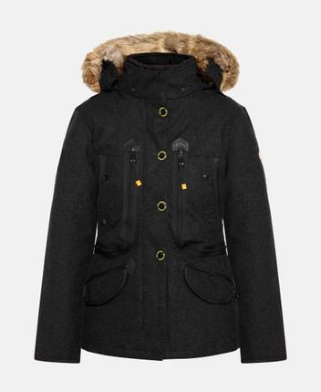 Reversible down jacket