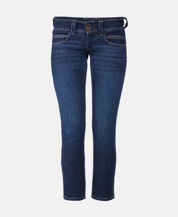 Straight-leg jeans