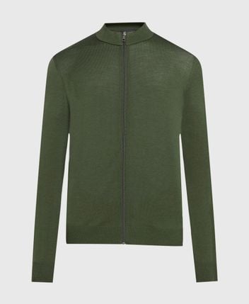 Wool cardigan