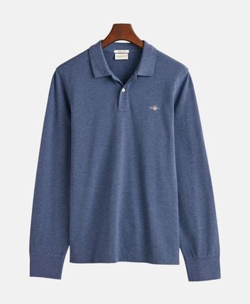 Long-sleeved polo shirt Shield