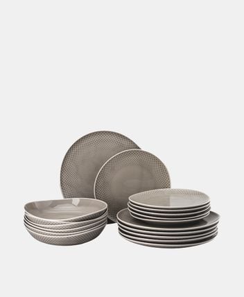 Plate Junto Pearl Grey