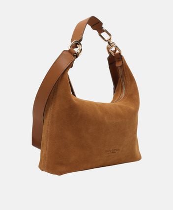 Leather hobo bag