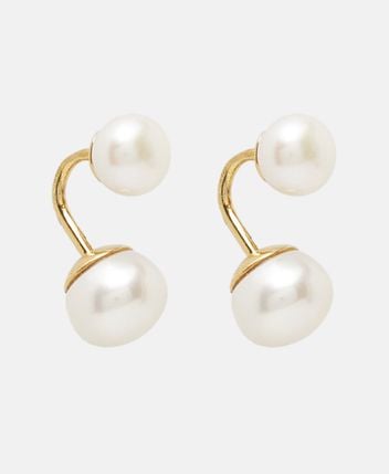 Pearl earrings