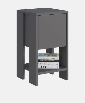 Side table Ema - Anthracite, Anthracite