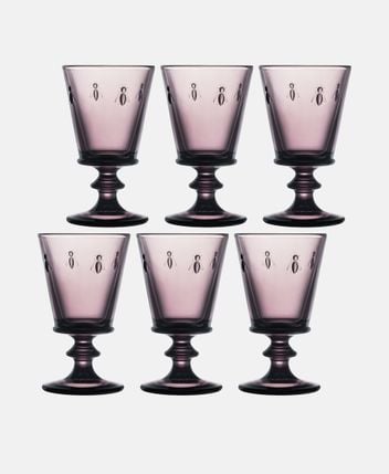 Wine glasses, set of 6