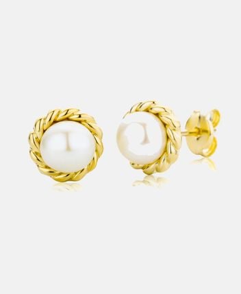 Pearl earrings
