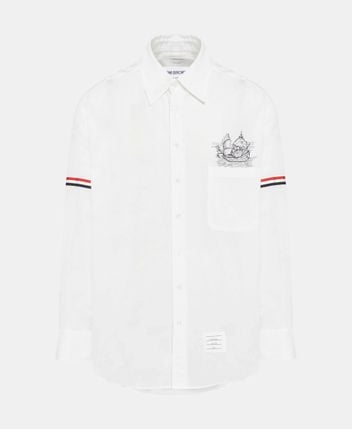 Long-sleeved shirt - oversize fit