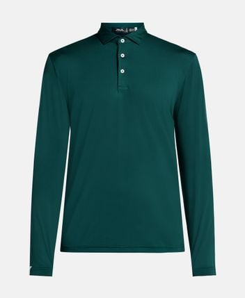 Long-sleeved polo shirt