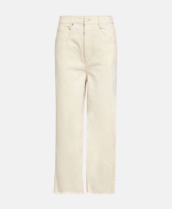 Straight-leg jeans