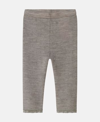 Wool leggings