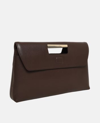 Leather clutch Giada