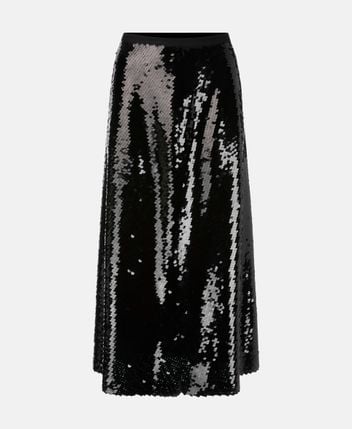 Sequinned skirt