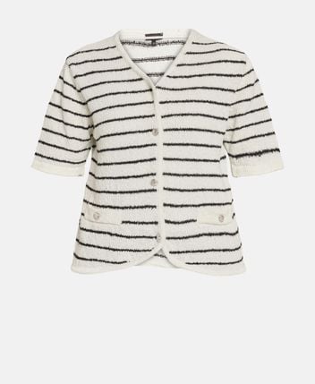 Short-sleeved cardigan