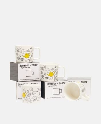Cups, set of 4