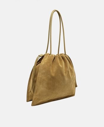 Leather shoulder bag