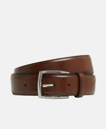 Leather belt