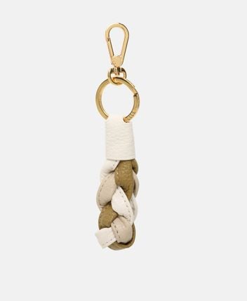 Leather keychain
