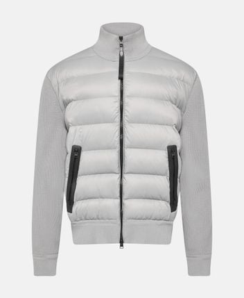 Hybrid down jacket
