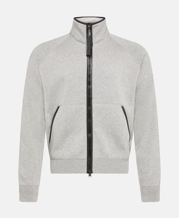 Hooded sweat jacket