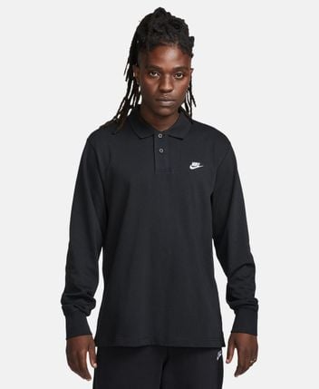Long-sleeved polo shirt