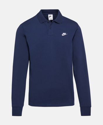 Long-sleeved polo shirt