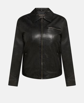Leather jacket