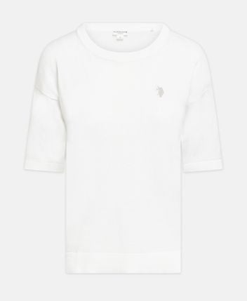 Short-sleeved pullover