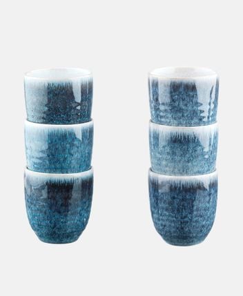 Cups, set of 6 COSMOS
