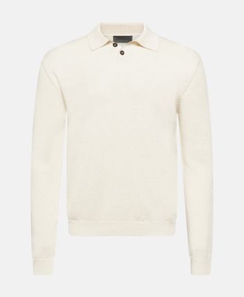 Knitted polo shirt