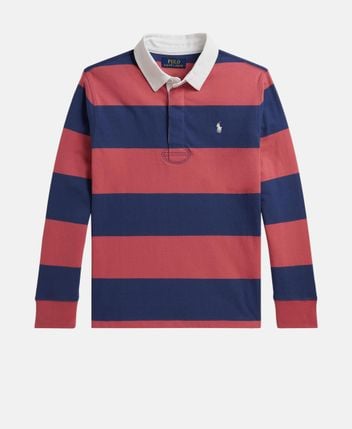 Long-sleeved polo shirt