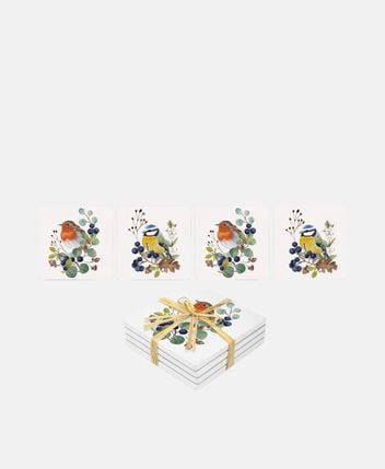Coasters Deux Oiseaux