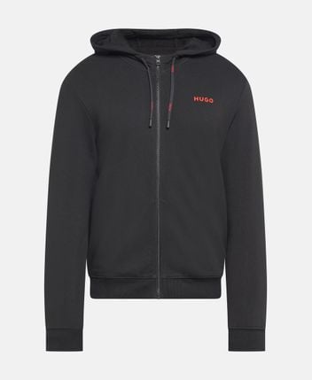 Hooded sweat jacket
