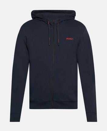 Hooded sweat jacket