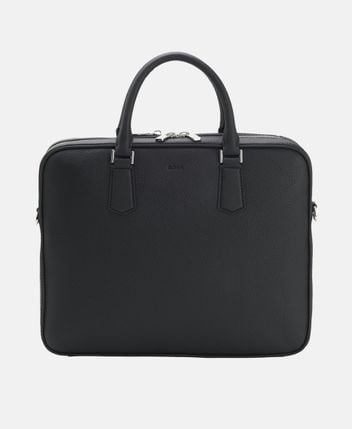 Leather business bag Crosstown
