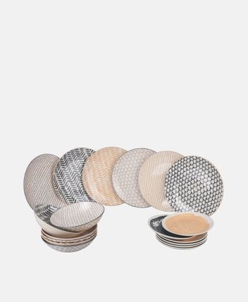 Dinnerware set, 18-piece Soho