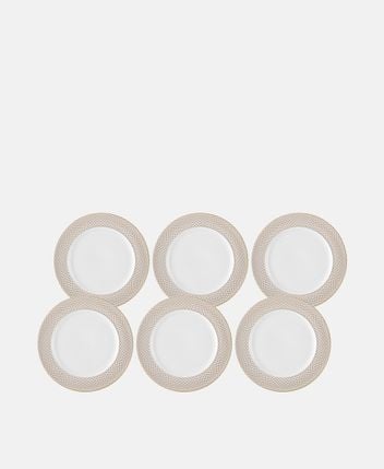 Breakfast plate set of 6 Francis Carreau