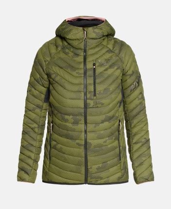 Down ski jacket