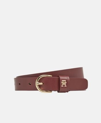 Leather belt