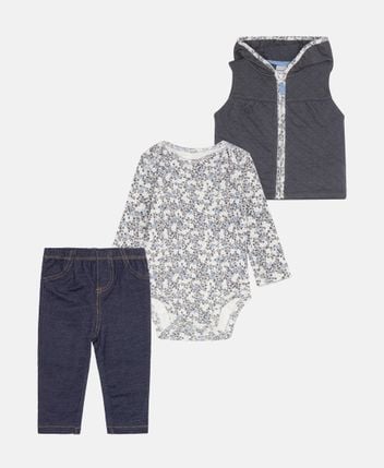 Body, jacket and trousers set