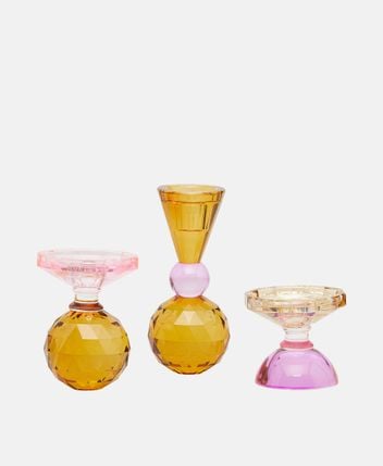 Candle holders, set of 3