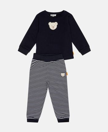 Long-sleeved shirt and trousers set